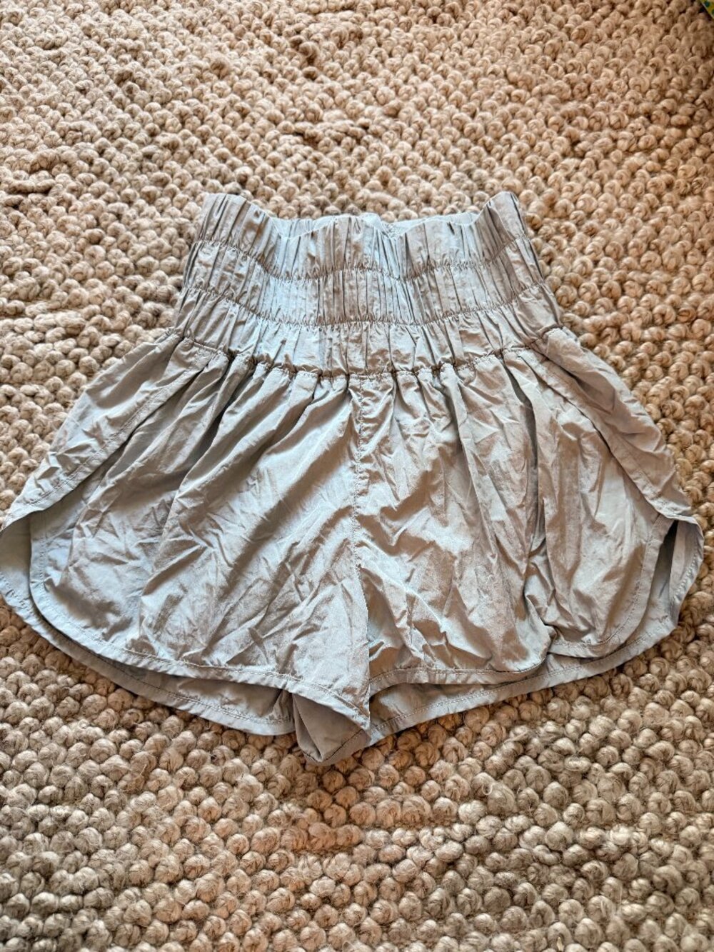 Free People Movement The Way Home Shorts Grey Size Small